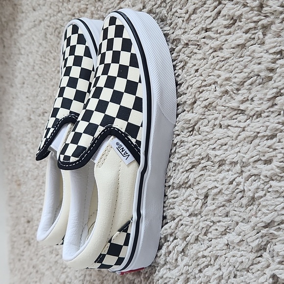 NWT checkerboard Vans - Picture 1 of 4